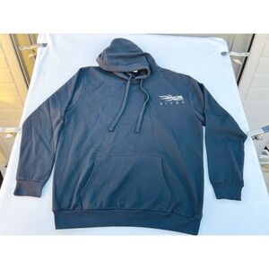 SITKA Black Graphic Duck Hoodie Men's XL Sweatshirt Pullover Hooded